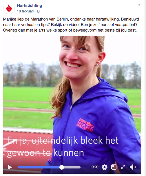 Voorbeeld Hartstichting
