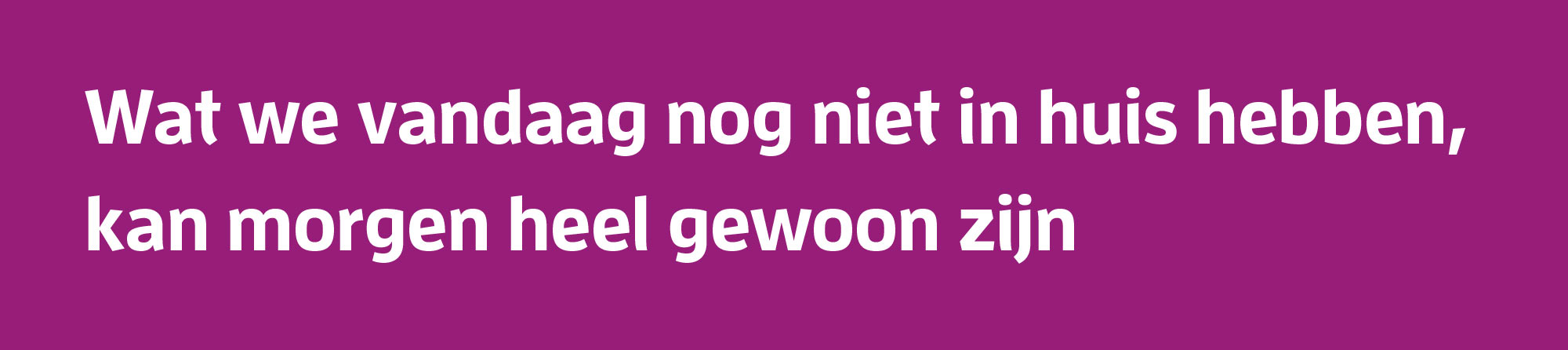 JP van den Bent stichting slogan