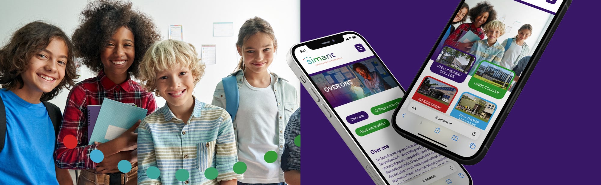 Mock-up iphone website Simant