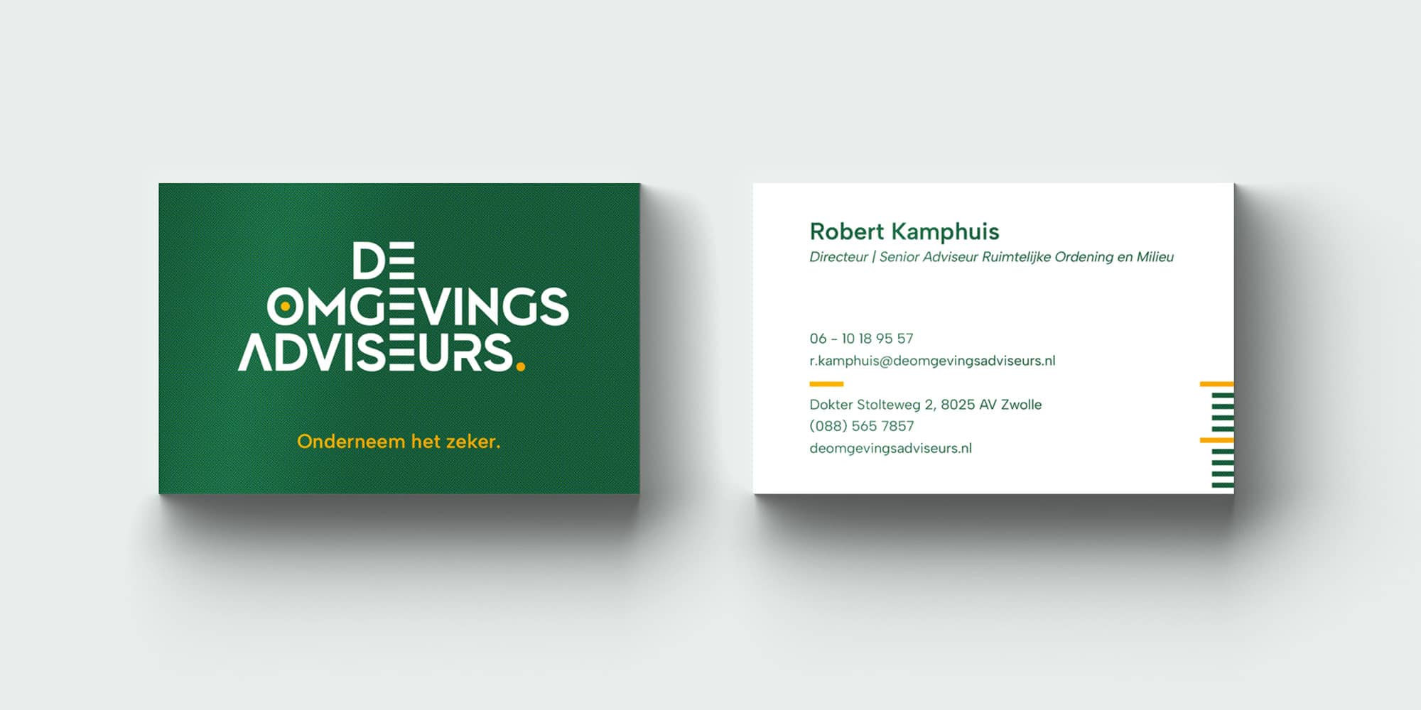 Visitekaartjes voor De Omgevingsadviseurs